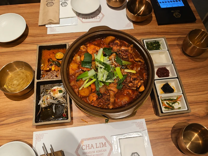 COD 차림 닭도리탕